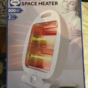 Sealy White Portable Electric Space Heater